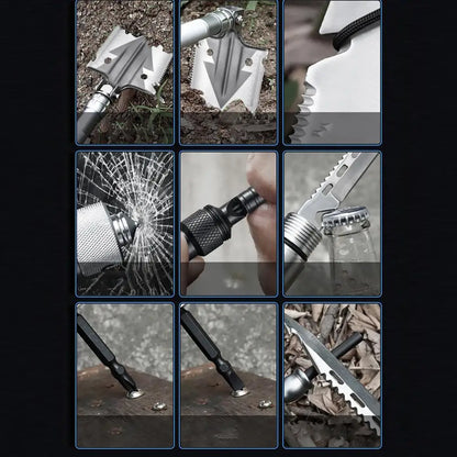 Survival Shovel, Multi-tool and Camping Axe