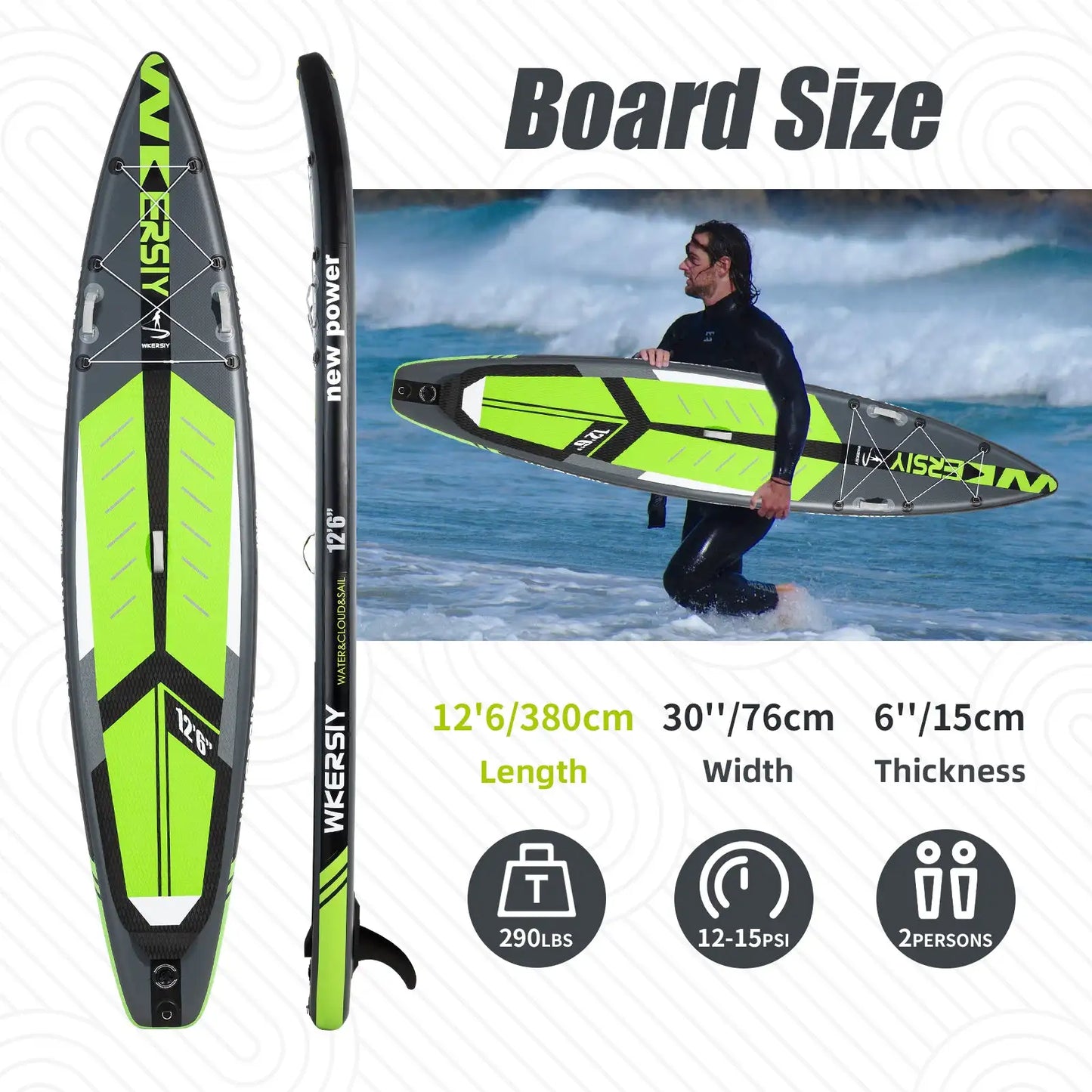 Surfboard/Paddle Board 12ft. 6in.