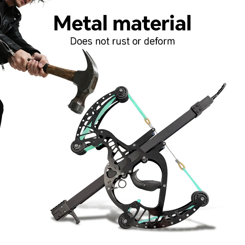 Composite slingshot w/50 shot capacity