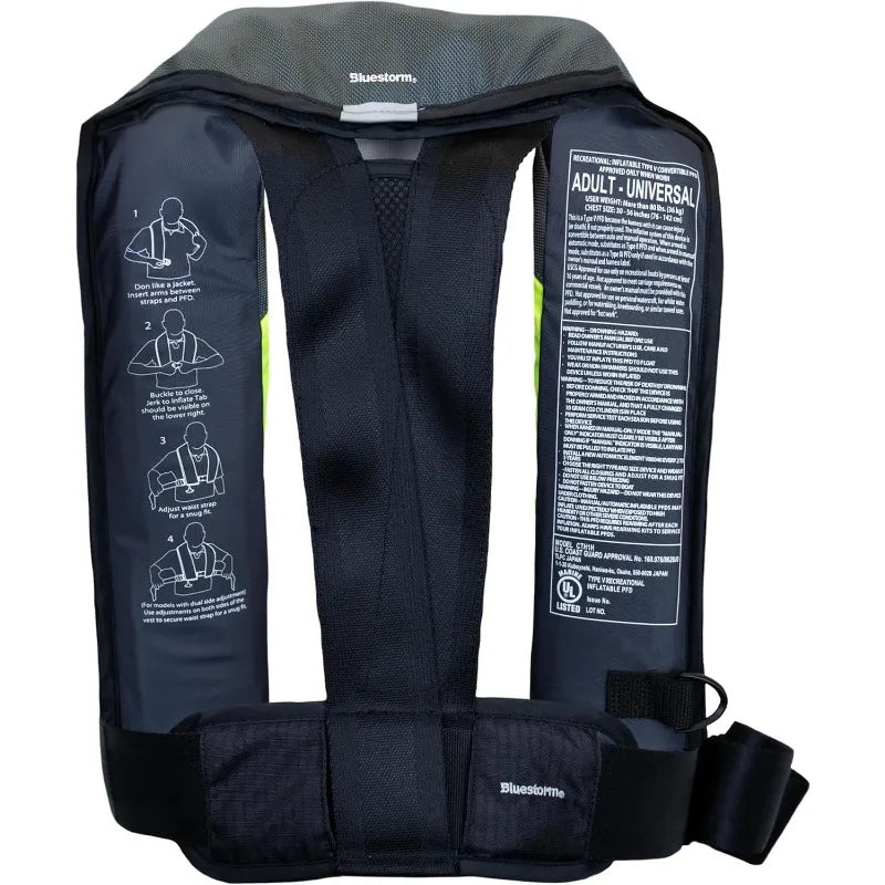 Inflatable Life Jacket PFD for Adults