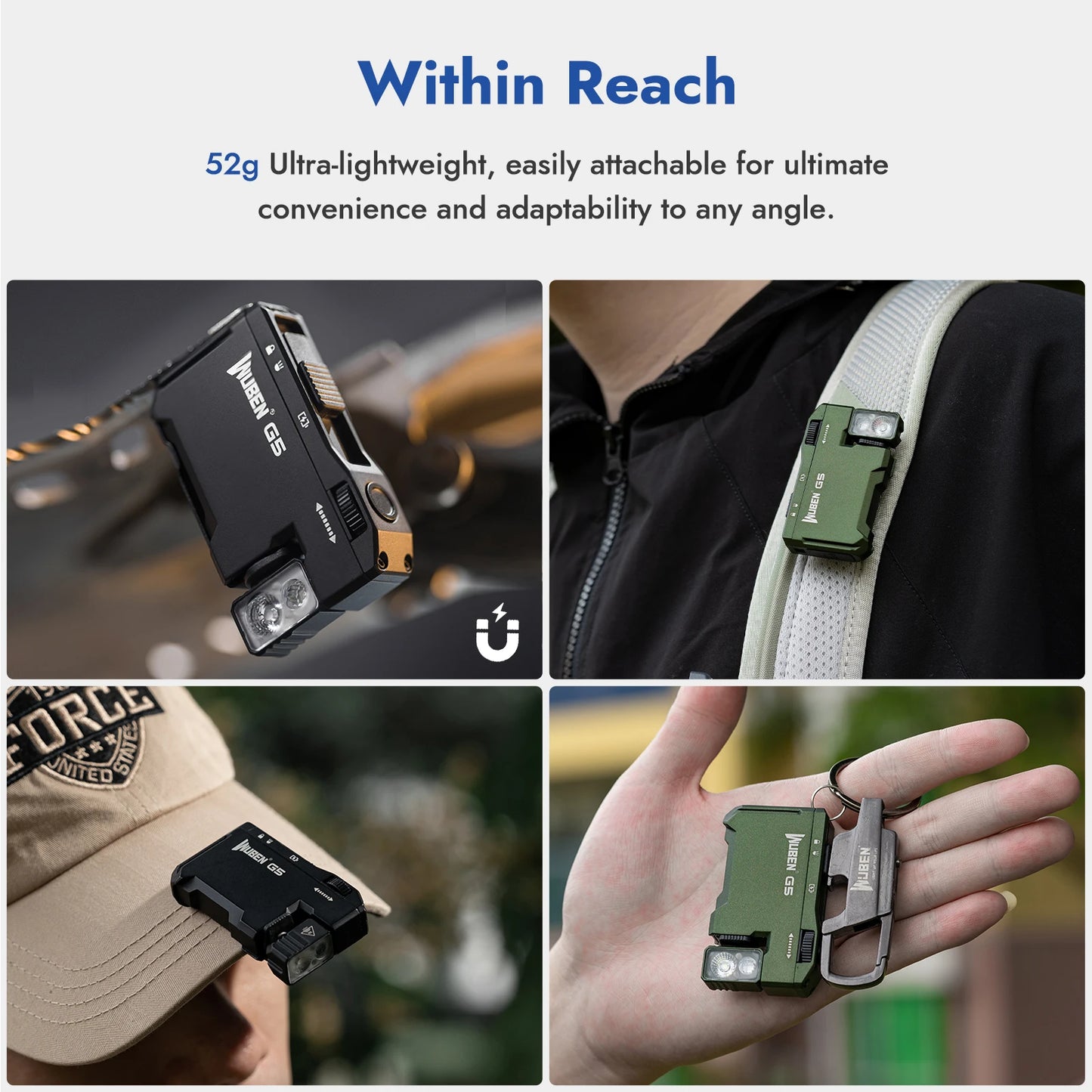 Rechargeable EDC Flashlight