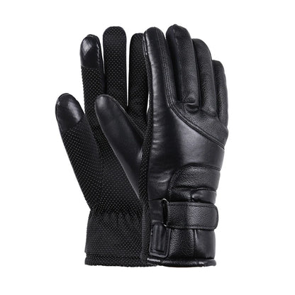 Leather Heated Gloves