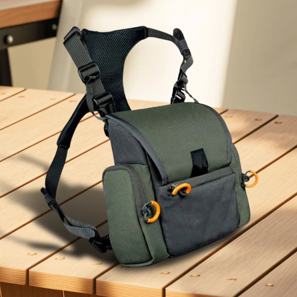 Binocular Harness Chest Pack with Rangefinder Pouch