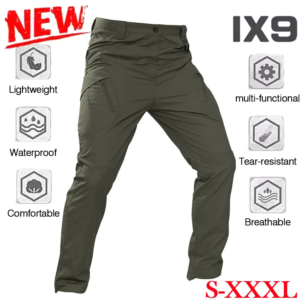 Men's Tactical Multi-Pocket Cargo Pants