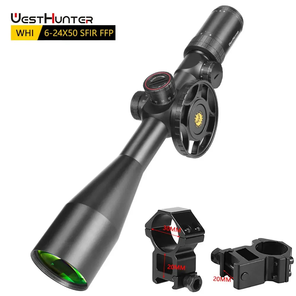 First Focal Plane Riflescope 6-24X50