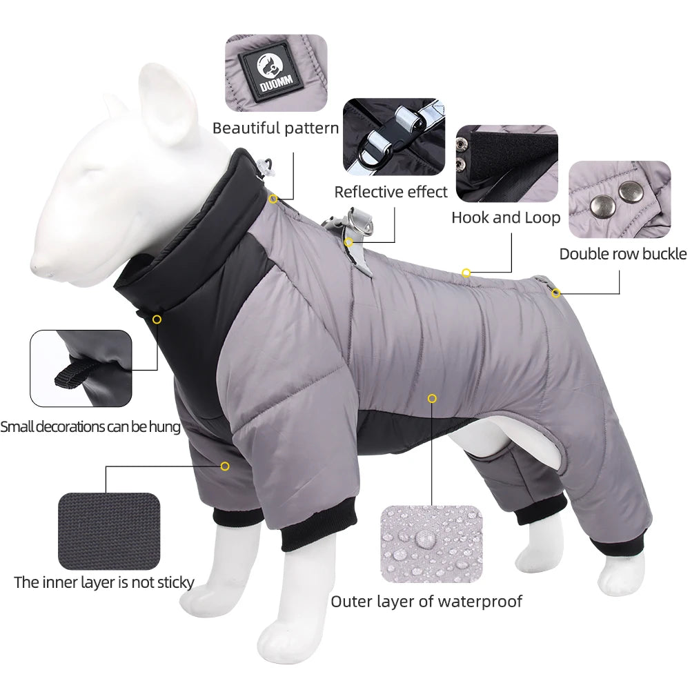 Waterproof Winter Dog Jacket