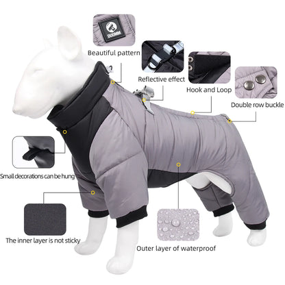 Waterproof Winter Dog Jacket