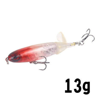 1-8Pcs Topwater Fishing Lure Whopper Popper