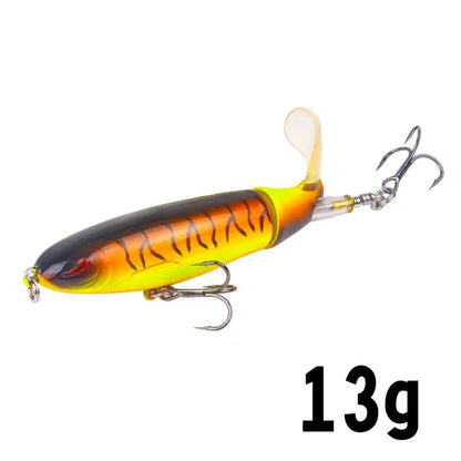 1-8Pcs Topwater Fishing Lure Whopper Popper