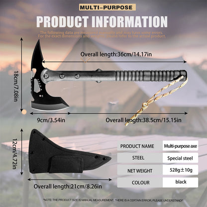 Multifunctional Outdoor Camping Utility Axe