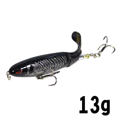1-8Pcs Topwater Fishing Lure Whopper Popper