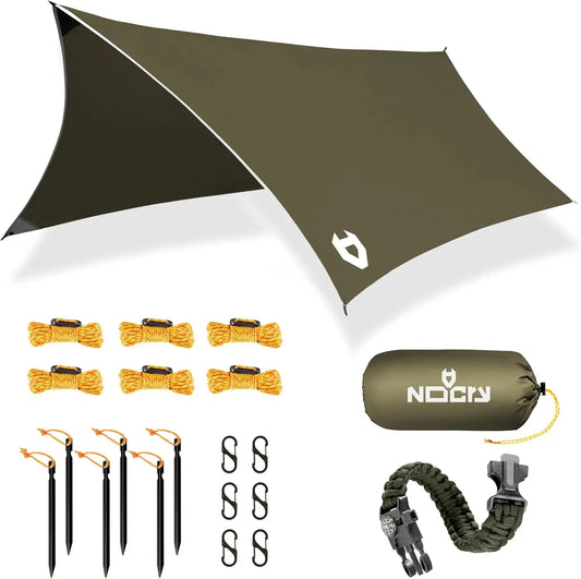 12' x 10' Waterproof Camping Tarp