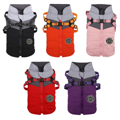 Winter Dog Harness Jacket