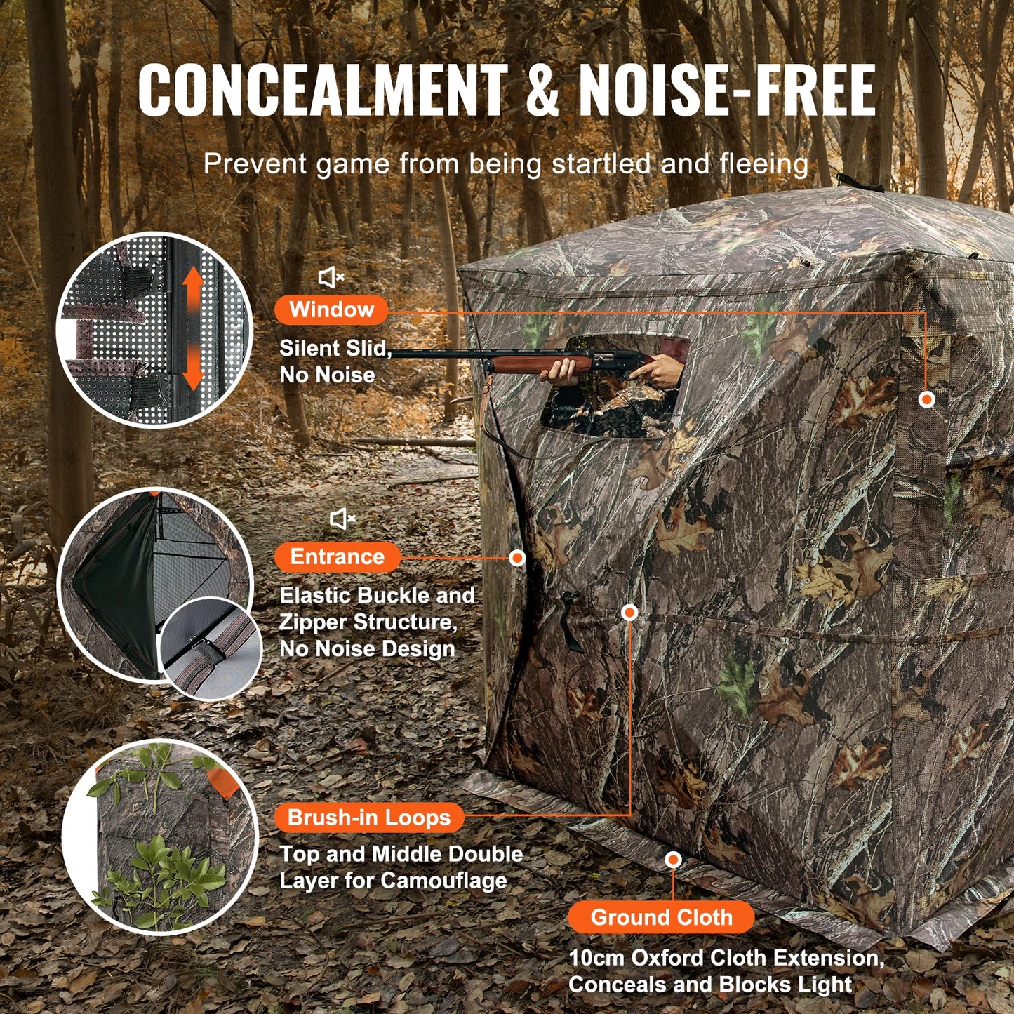 270° See Through Hunting Blind