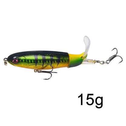 1-8Pcs Topwater Fishing Lure Whopper Popper