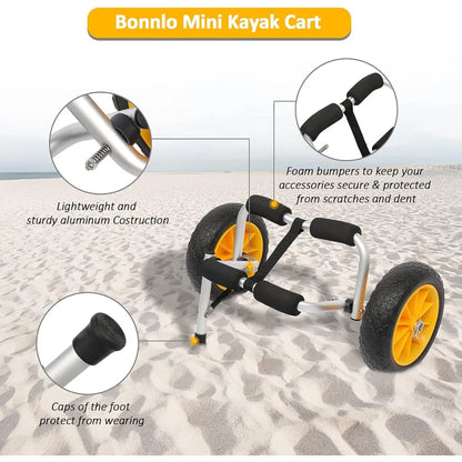 Foldable Kayak Beach Cart