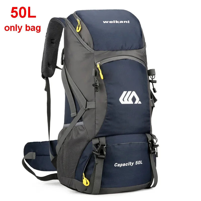 Large 50L Travel Backpack Camping and Hiking