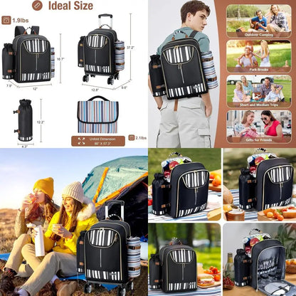 Picnic Backpack for 4 Person
