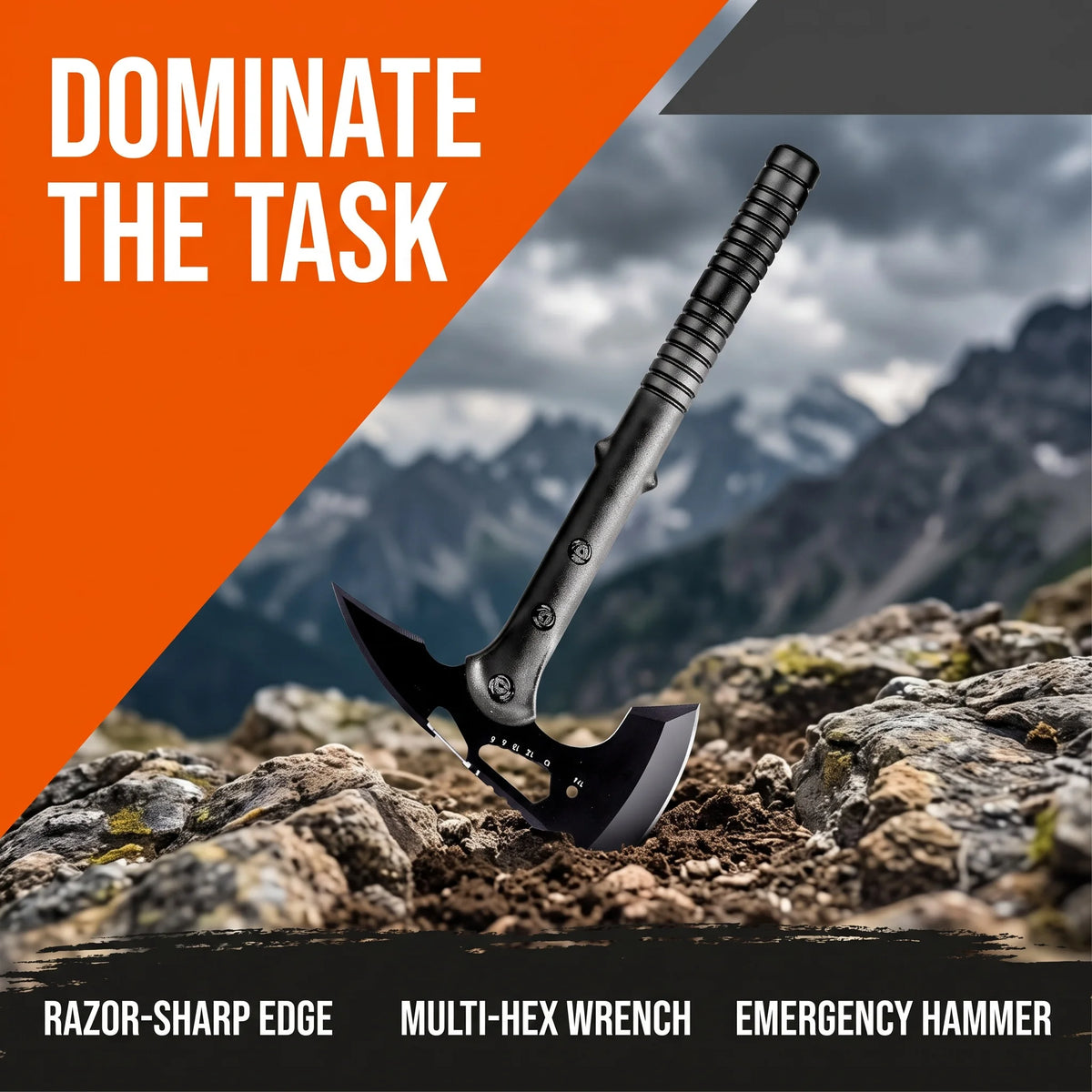 Multifunctional Outdoor Camping Utility Axe