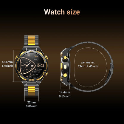 W90Pro GPS Smartwatch with Flashlight