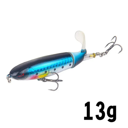 1-8Pcs Topwater Fishing Lure Whopper Popper