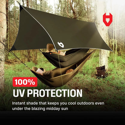 12' x 10' Waterproof Camping Tarp