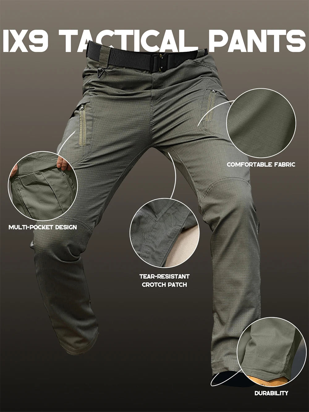 Tactical Men's Wear-resistant Pants