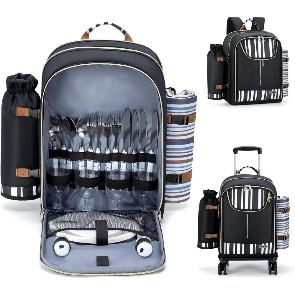 Picnic Backpack for 4 Person