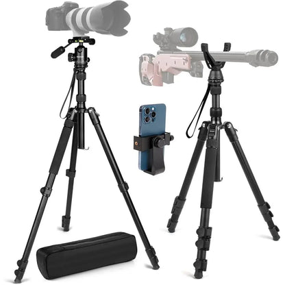Adjustable Tripod for Cameras and Hunting
