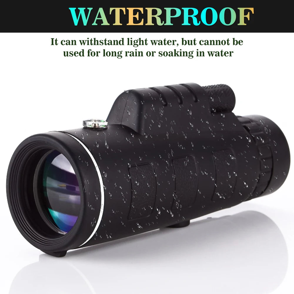 80x100 HD ZOOM Monocular Telescope