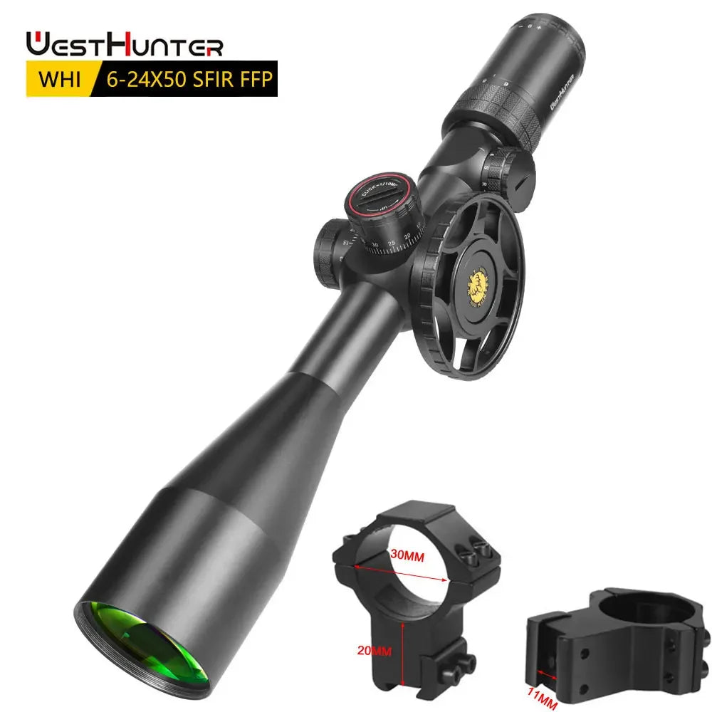 First Focal Plane Riflescope 6-24X50