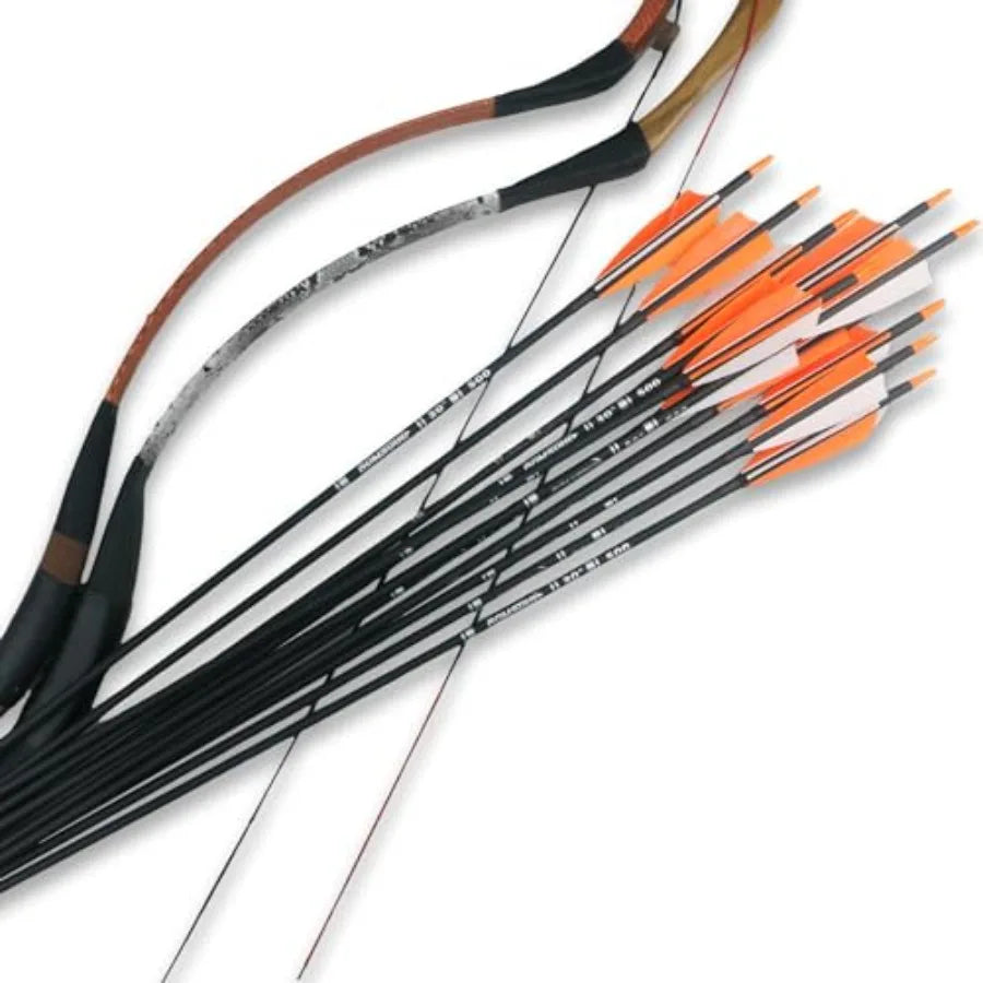 30 Carbon Arrows for Target Practice, Hunting