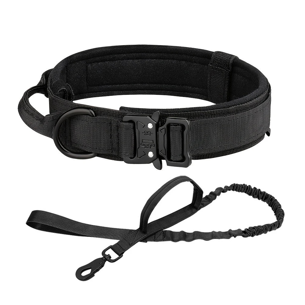 Tactical Dog Training Collar And Leash Set