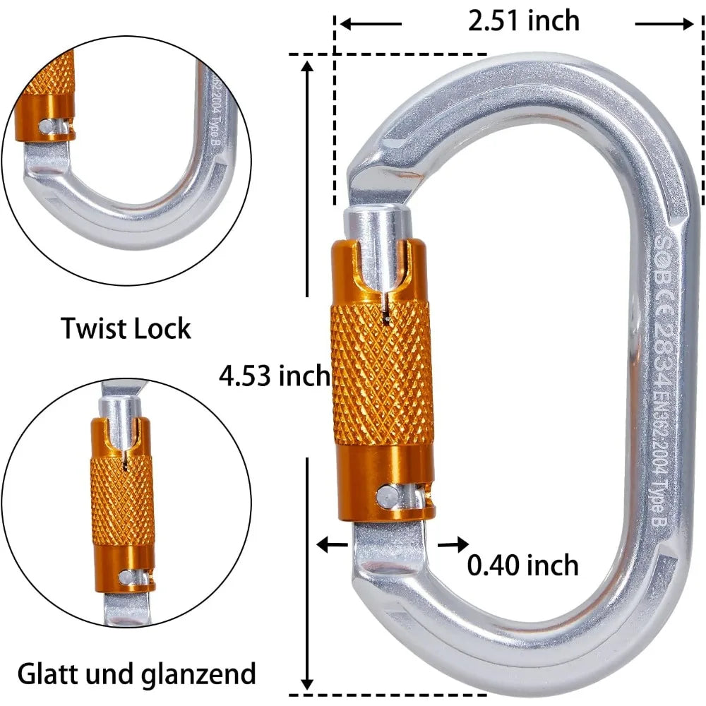 Auto Locking Climbing Carabiner