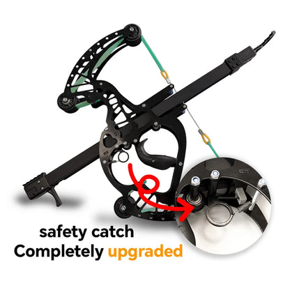 Composite slingshot w/50 shot capacity