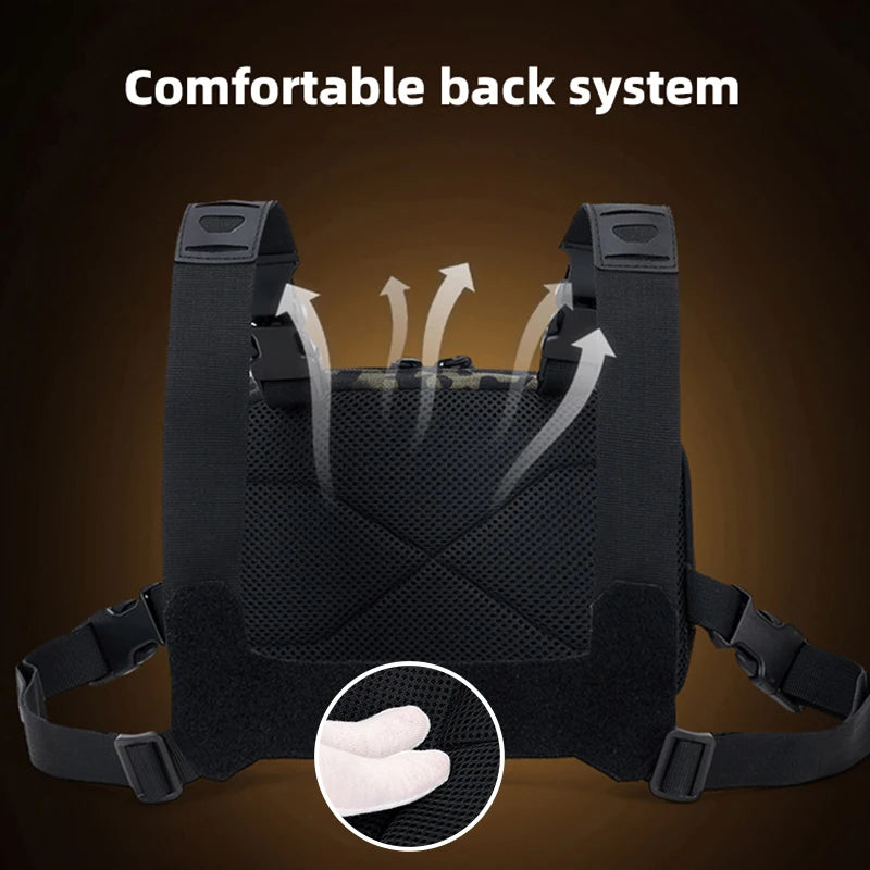Men's Fishing Vest Backpack