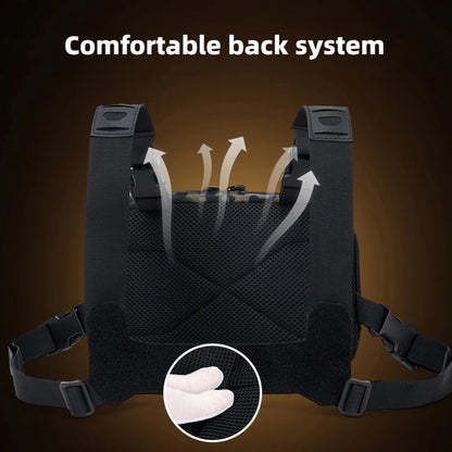 Men's Fishing Vest Backpack