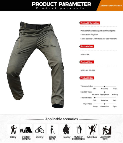 Tactical Men's Wear-resistant Pants