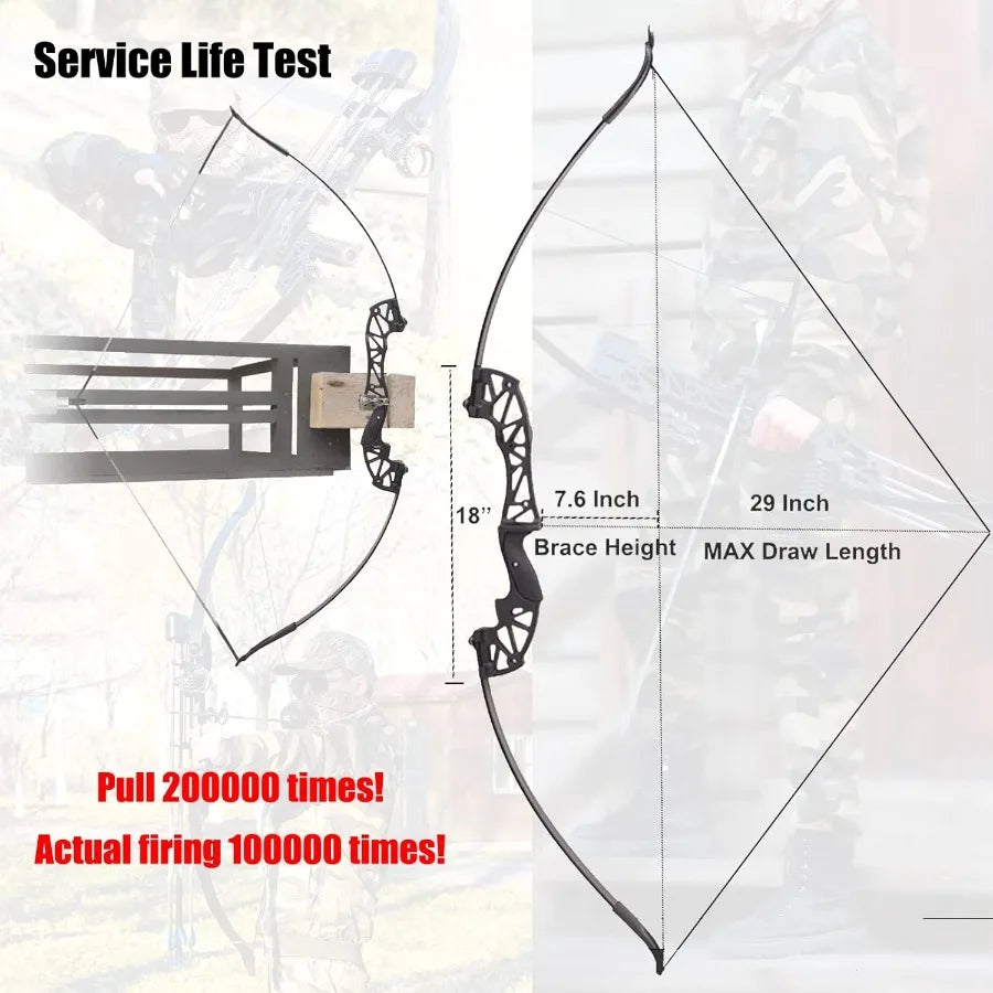 Bowfishing Recurve Bow Set