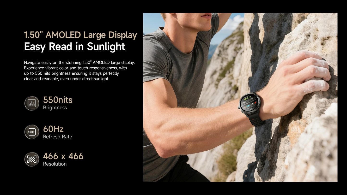 Armor Watch Pro 1.5" Smartwatch