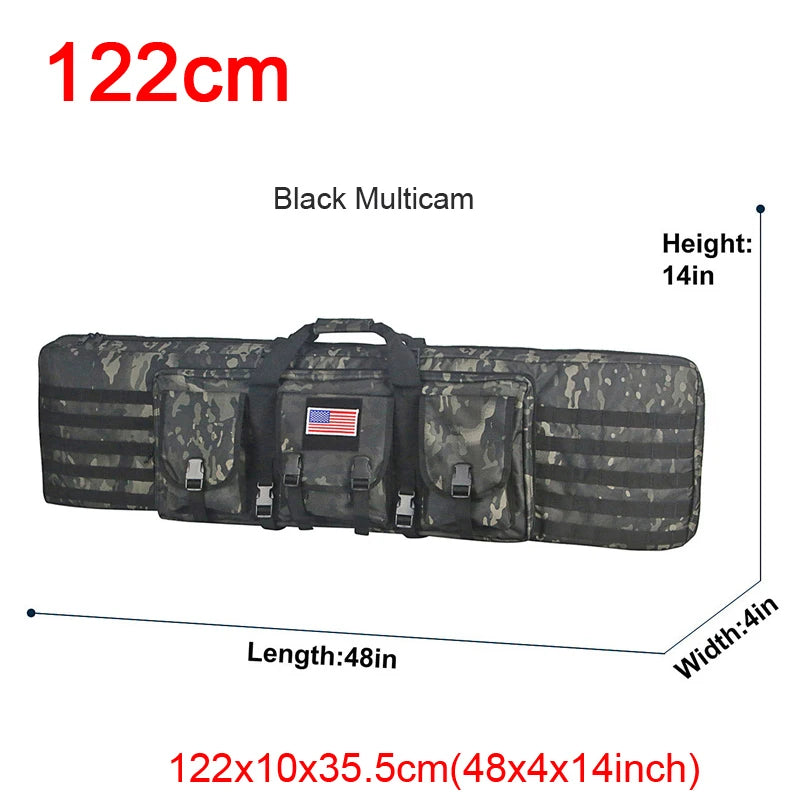 32, 38, 42 & 48 inch Tactical Double Rifle Bag