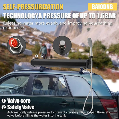 Portable Pressurized Camping Shower