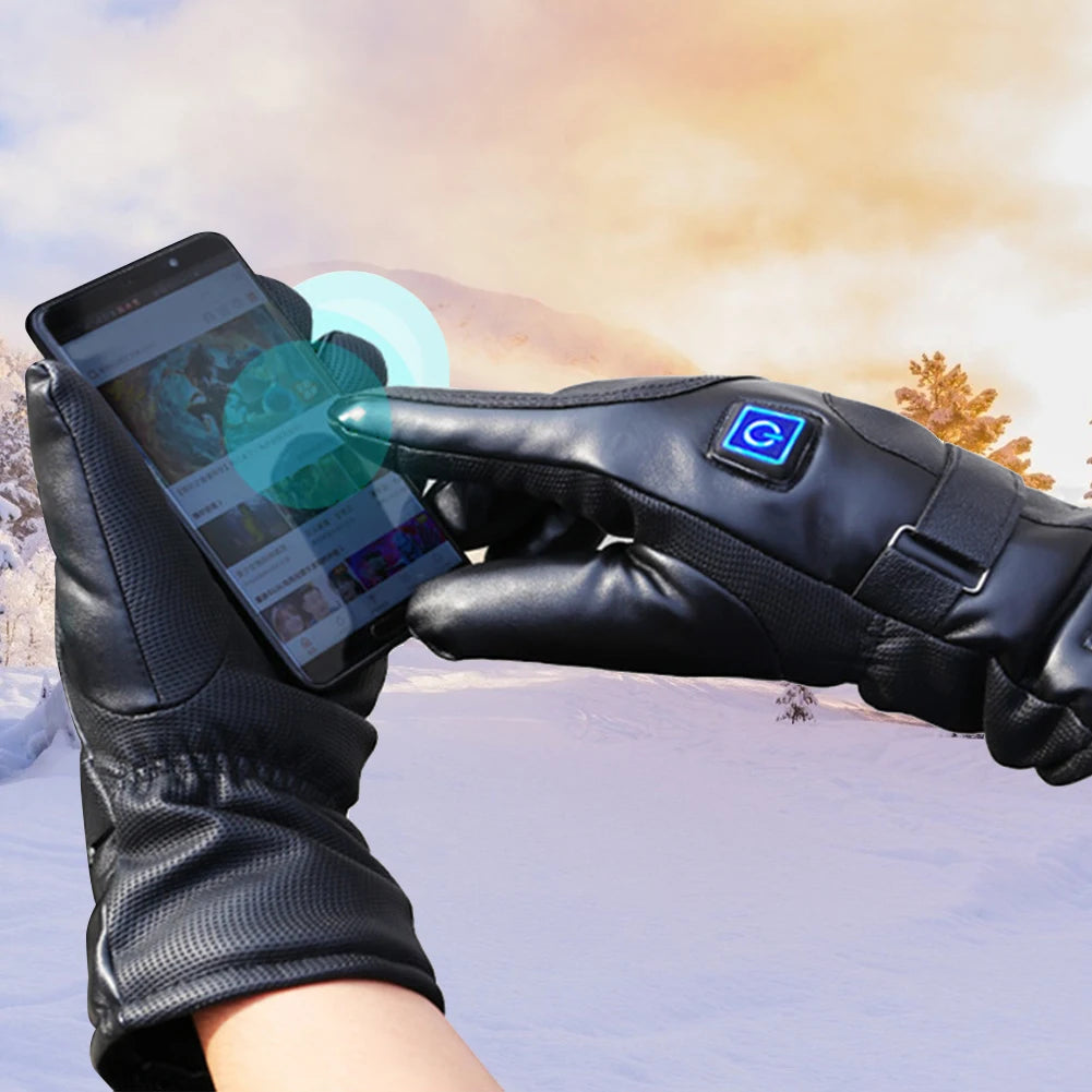 Rechargeable Thermal Touchscreen Gloves