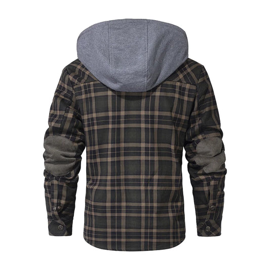Men's Fleece Hooded Coat