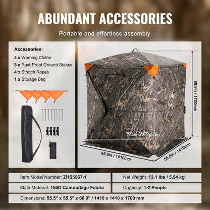270° See Through Hunting Blind