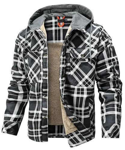 Men's Fleece Hooded Coat