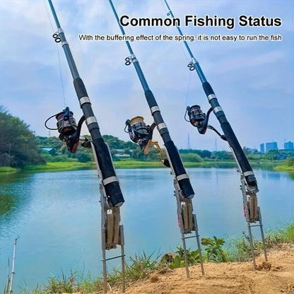 Automatic Spring Fishing Rod Holder