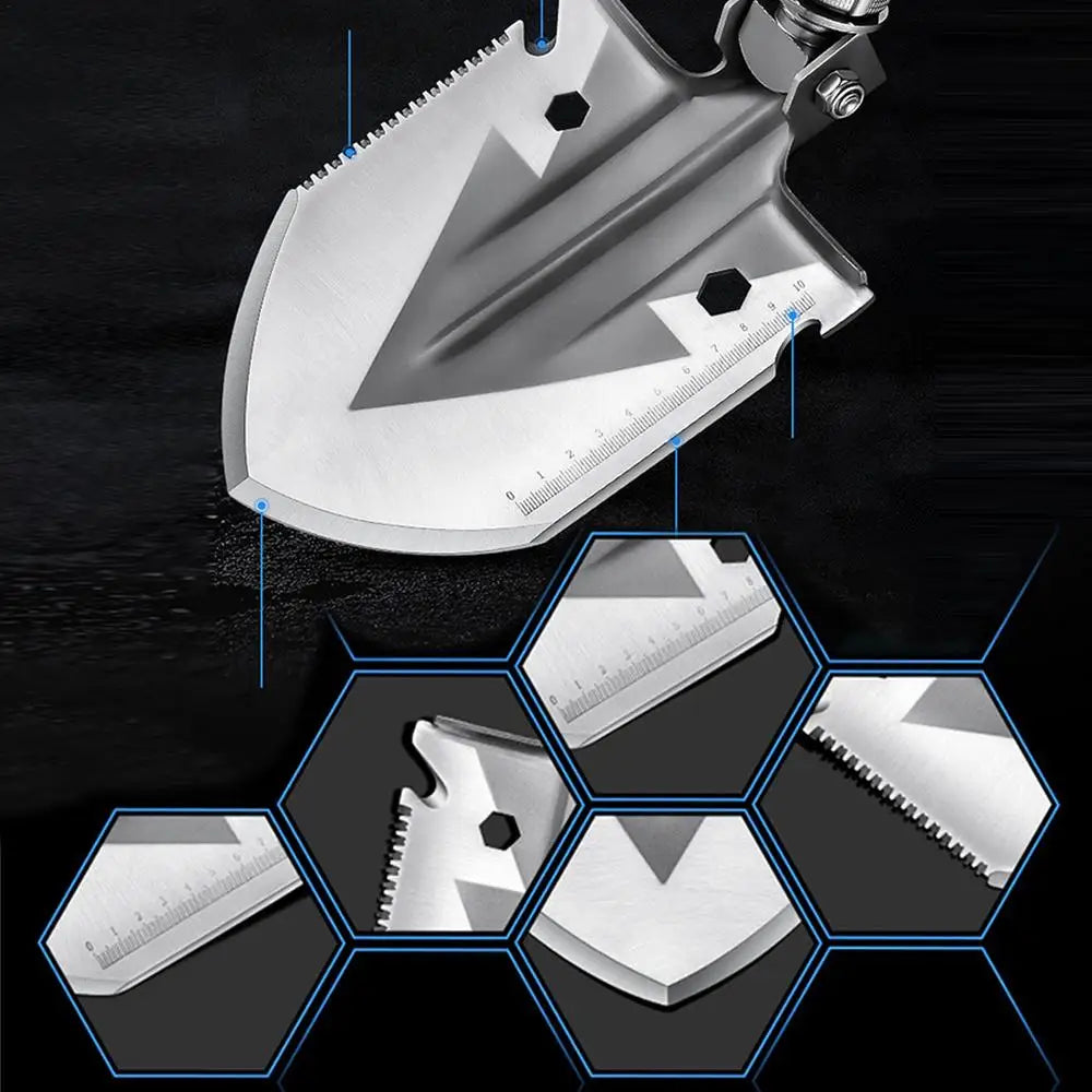 Survival Shovel, Multi-tool and Camping Axe