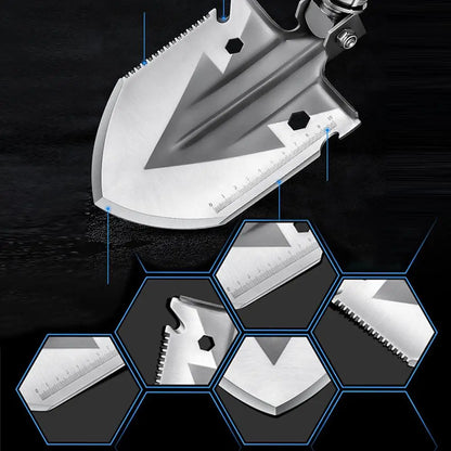 Survival Shovel, Multi-tool and Camping Axe