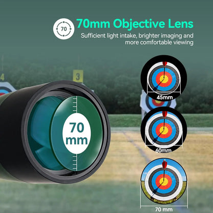 25-75x70mm Angled Spotting Scope
